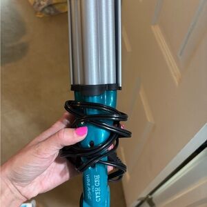 BedHead Blue and Silver Hair Styling Tool